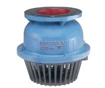 Load image into Gallery viewer, Kirloskar Make  FOOT Valve ,IS 4038,Cat No.  CI FOOT VALVE (IS1538 T- 4 &amp; 6),PN0.2 Flg FF IS 1538 Tbl 4&amp;6 , Cast Iron BODY ,Cast Iron Door ,Hing Pin NA, DoorFacing: Nat Rubber - Valvesekart