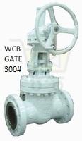 Kirloskar Carbon Steel Trim 1 GATE VALVE  300# (400 mm and above) Cat No:. CS GATE , API 600,GO,CL-300#,Type:Bolted Bonet,300# Flanged ANSI RF, WCB BODY &Wedge ,Shaft :-SS410 ,Body Seat &Wedge facing :13% Cr.,Manual (GearBox) Operated. - Valvesekart