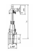 Load image into Gallery viewer, Kirloskar  Gear Operated CI IS 14846 Sluice Valve PN1.6 ,Cast Iron BODY &amp;Wedge ,Shaft :-SS410 ,Seat :Bronze,Wedge Ring :Bronze, Operation By Spur Gear Box - Valvesekart
