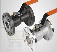 Load image into Gallery viewer, L&T Make CS  150# Flanged Reg Bore Ball Valve ,Cat no:L1RF1CF, Type:1Pc ,150# ANSI RF, WCB Body ,SS316 Ball ,Shaft :-SS316 ,Seat :PTFE,Seal :Grephite, Handlever Operation - Valvesekart