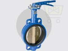Load image into Gallery viewer, Crane Make Center Line Butterfly Valve ,Body :Cast Iron,Disc:SG Iron,PN10 Liner:-EPDM,Shaft:-SS420,HandWheel Operated - Valvesekart