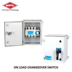 HPL 100 amp 4Pole Electric Front Operated On Load Changeover Switch, 415V , Open Execution Without  Sheet Enclosure
