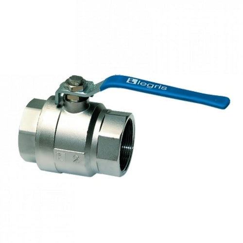 Legris Make Ball(Brass) Valve,Cat No: 4902,Type:2Pc Full Bore,PN25&PN30 Screwed (BSP), Ni plated Brass  Body ,Ni plated Cr. Brass Ball ,Shaft :-Brass ,Seat :PTFE,Stem Seal :PTFE, HandWheel Operation - Valvesekart