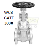 Kirloskar Carbon Steel Trim 1 GATE VALVE  300# (Up to 350 mm) Cat No:CS GATE VALVE, API 600,CL-300# .Type:Bolted Bonet,300# Flanged ANSI RF, WCB BODY ,WCB Wedge ,Shaft :-SS410 ,Body Seat & Wedge facing :13% Cr.,HandWheel Operated - Valvesekart