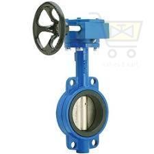 Crane Make Center Line Butterfly Valve ,Body :Cast Iron,Disc:CF8M,PN10 Liner:-EPDM,Shaft:-SS420,Manual (GearBox) Operated - Valvesekart