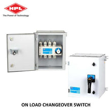 Load image into Gallery viewer, HPL 200 amp 4Pole Front Operated On Load Changeover Switch, 415V , Open Execution